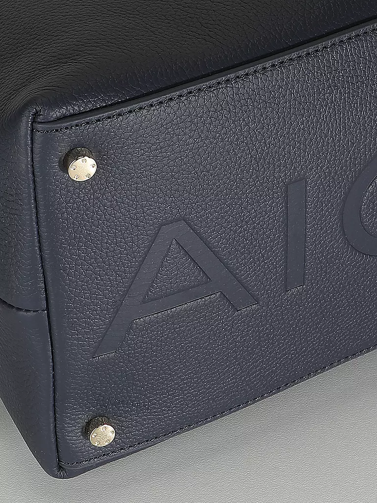 AIGNER | Ledertasche - Hobo Bag ZITA Medium | dunkelblau