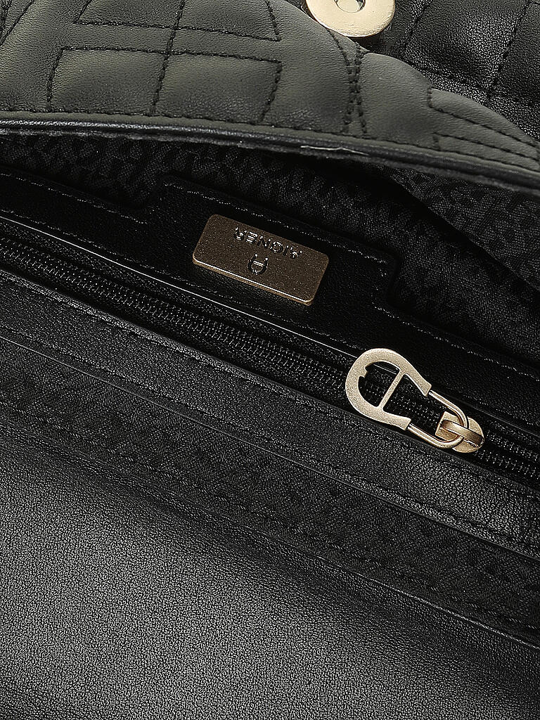 AIGNER | Ledertasche - Mini Bag DIAORA XS  | schwarz