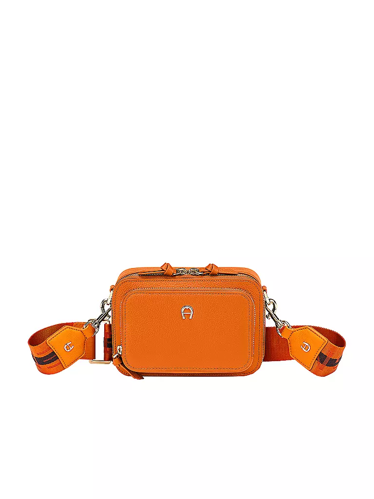 AIGNER | Ledertasche - Mini Bag ZITA Small | orange