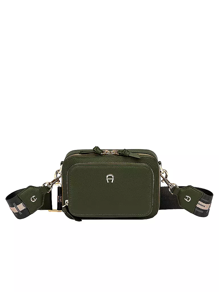 AIGNER | Ledertasche - Mini Bag ZITA Small | olive