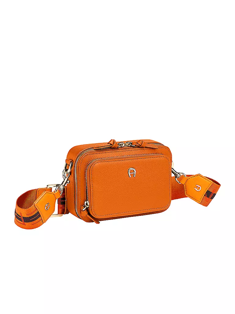 AIGNER | Ledertasche - Mini Bag ZITA Small | orange