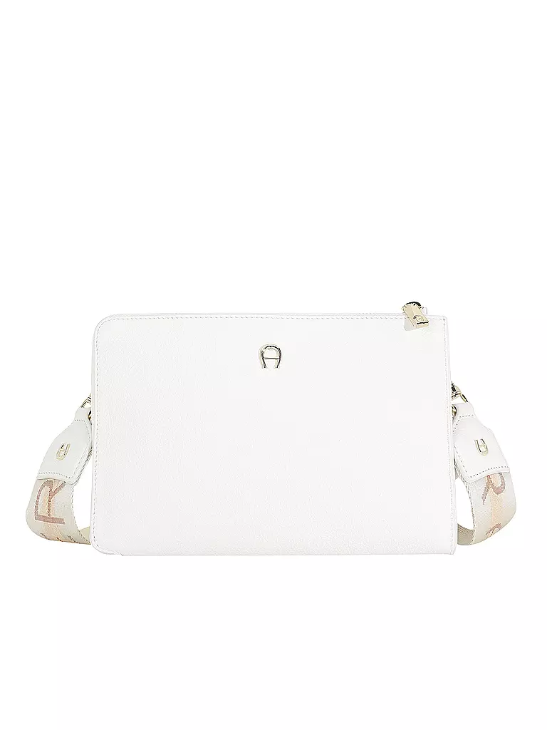 AIGNER | Ledertasche - Mini Bag ZITA | weiss