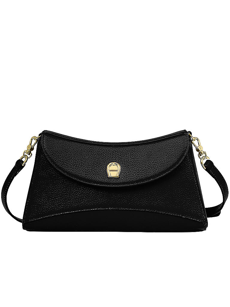 AIGNER Ledertasche - Pochette ALONA schwarz