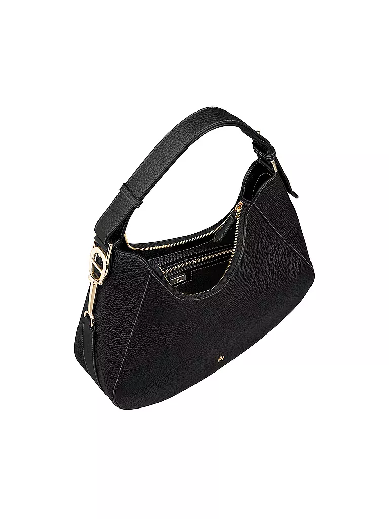 AIGNER | Ledertasche - Schultertasche JOAN Large | schwarz