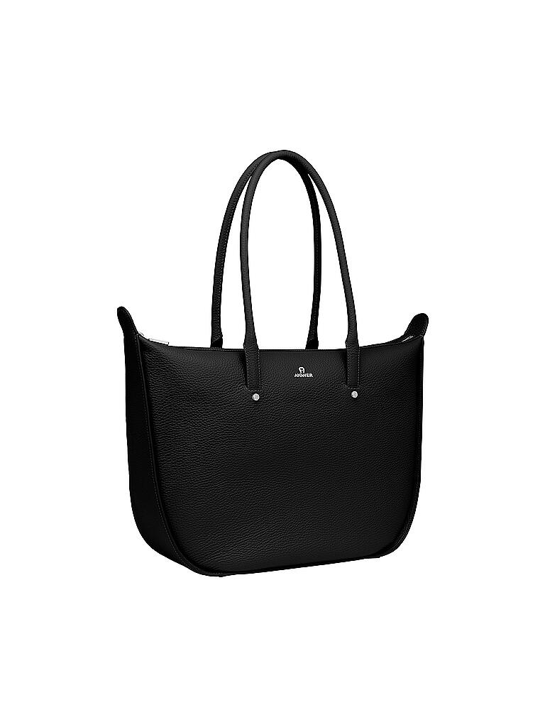 AIGNER | Ledertasche - Shopper Ivy | schwarz