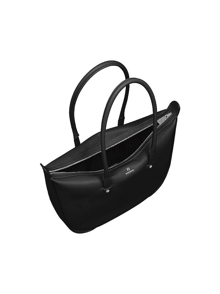 AIGNER | Ledertasche - Shopper Ivy | schwarz