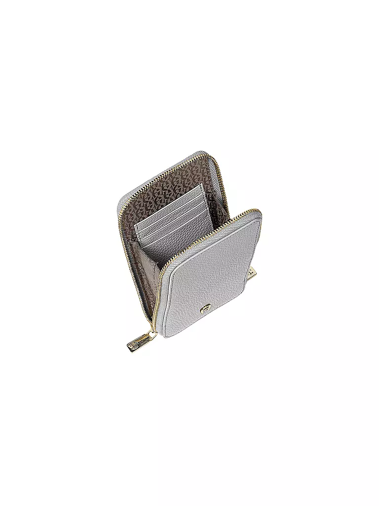 AIGNER | Ledertasche - Smartphone Bag FASHION | grau