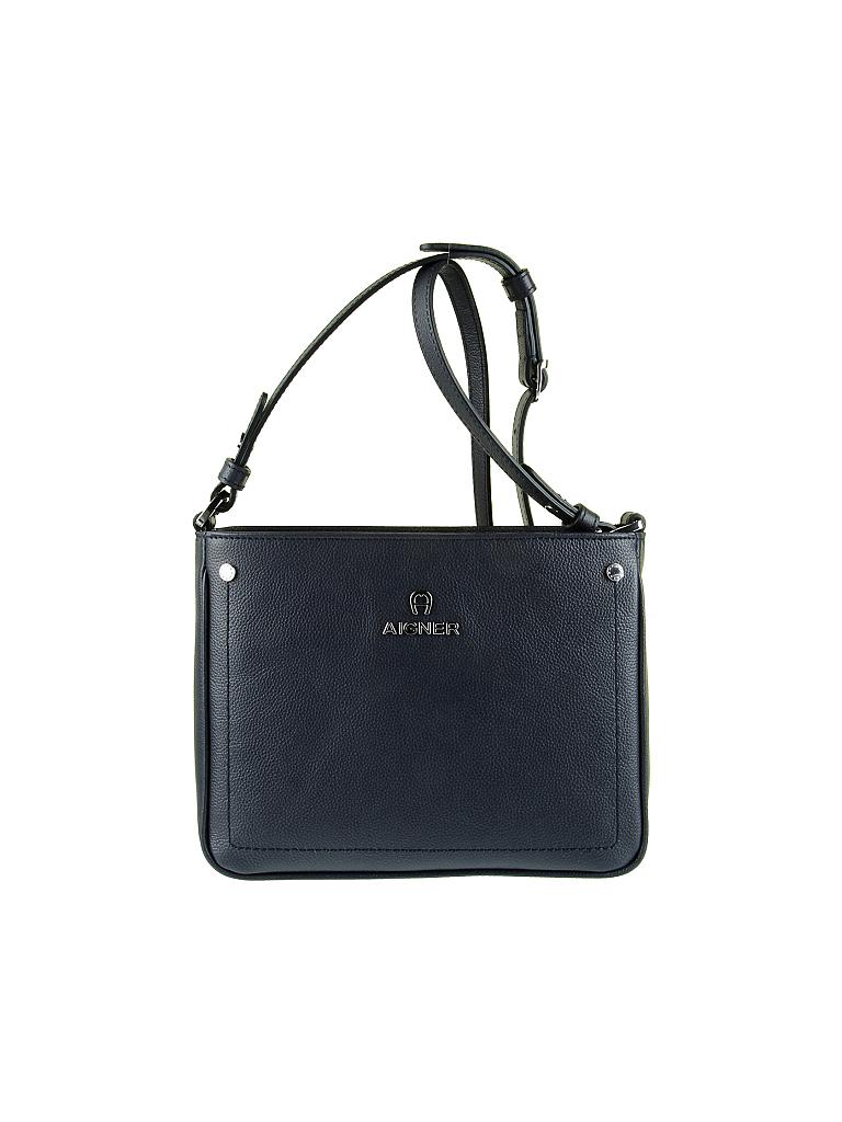 AIGNER | Ledertasche - Umhängetasche"Ava S" | blau