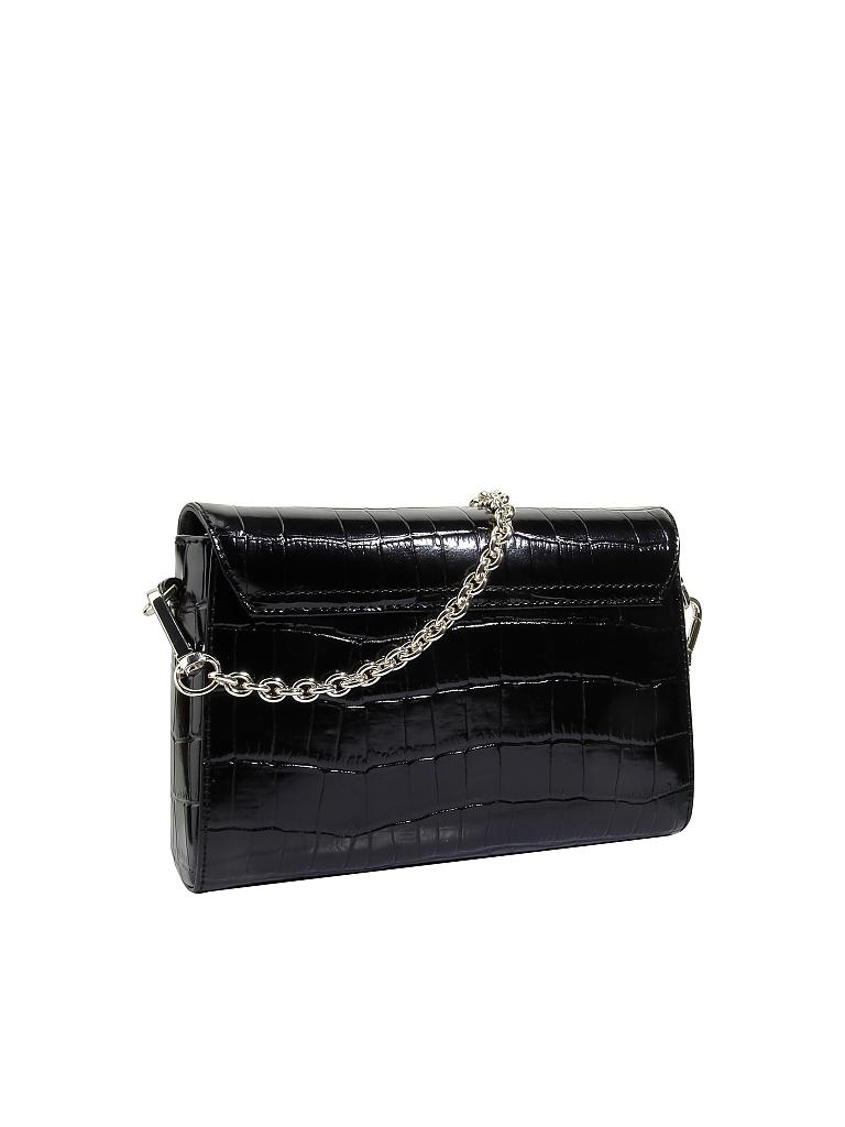 AIGNER | Ledertasche - Umhängetasche "Genoveva" S | schwarz