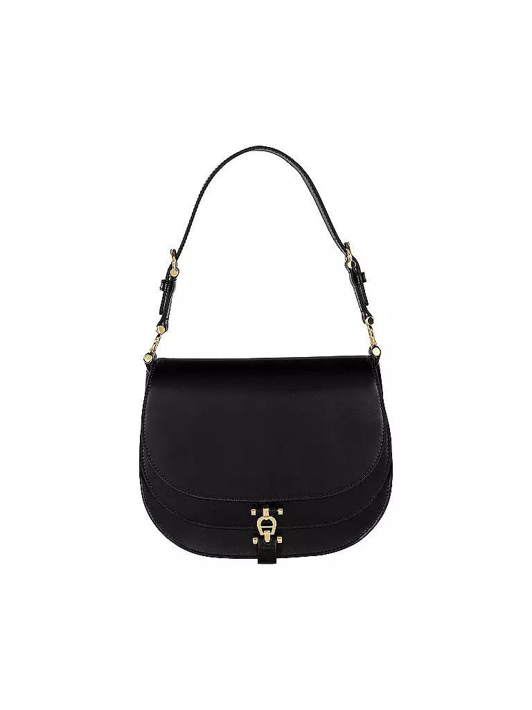 AIGNER | Ledertasche - Umhängetasche DELIA Small | schwarz