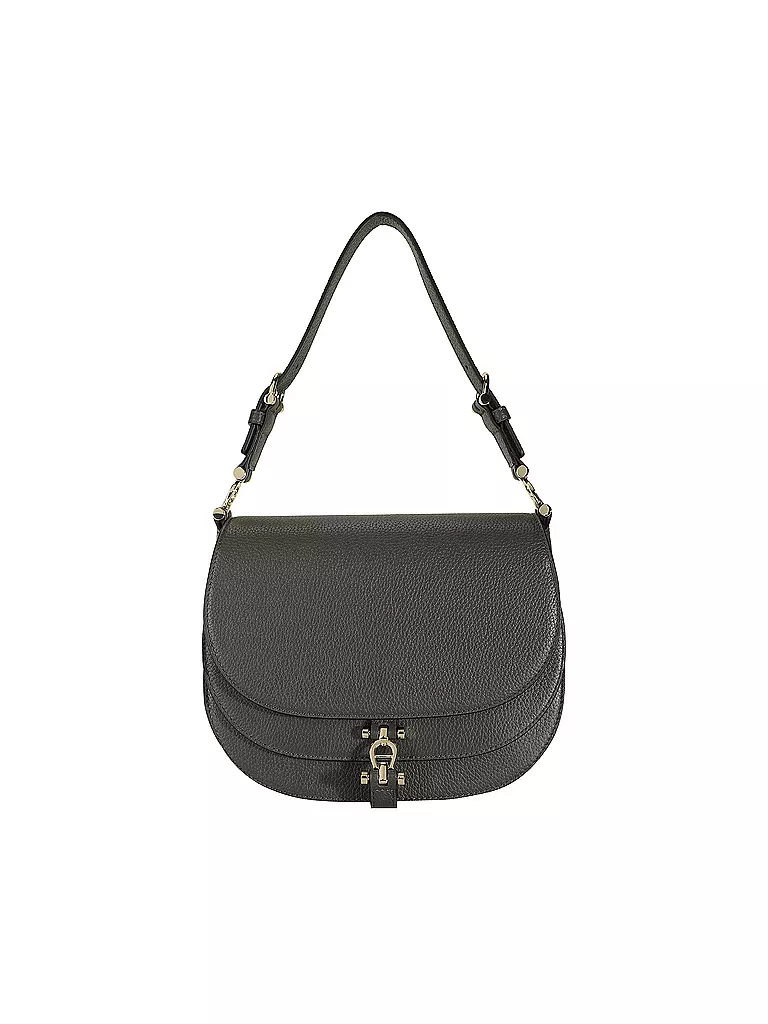 AIGNER | Ledertasche - Umhängetasche DELIA Small | olive