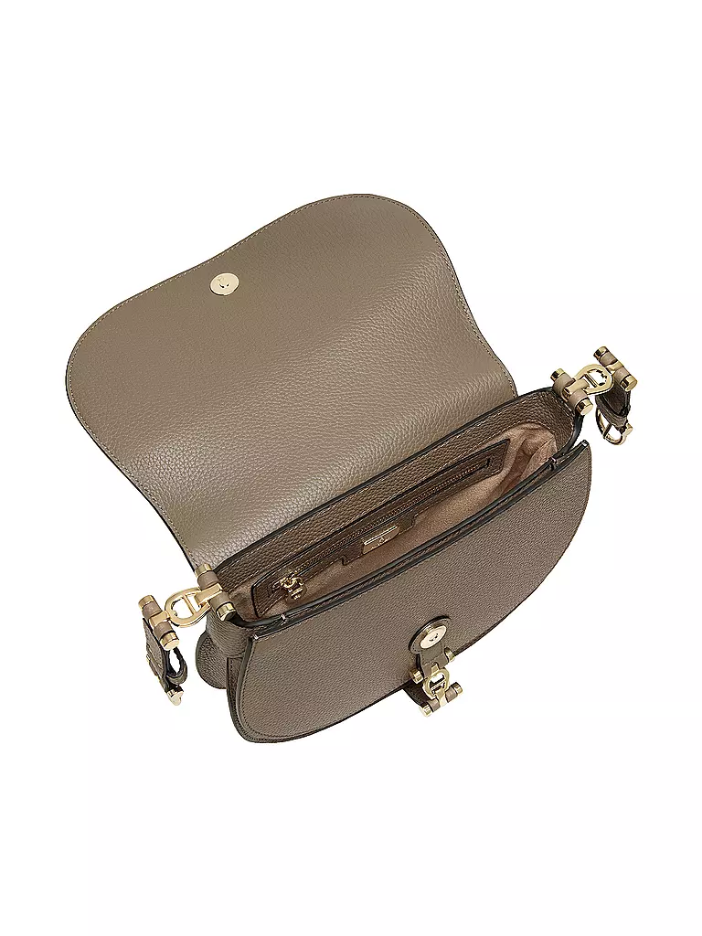 AIGNER | Ledertasche - Umhängetasche DELIA Small | olive