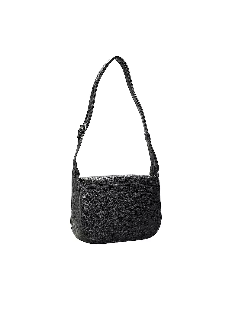 AIGNER | Ledertasche - Umhängetasche PURA Medium | schwarz