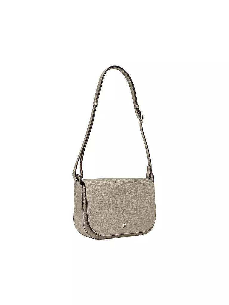 AIGNER | Ledertasche - Umhängetasche PURA Medium | beige