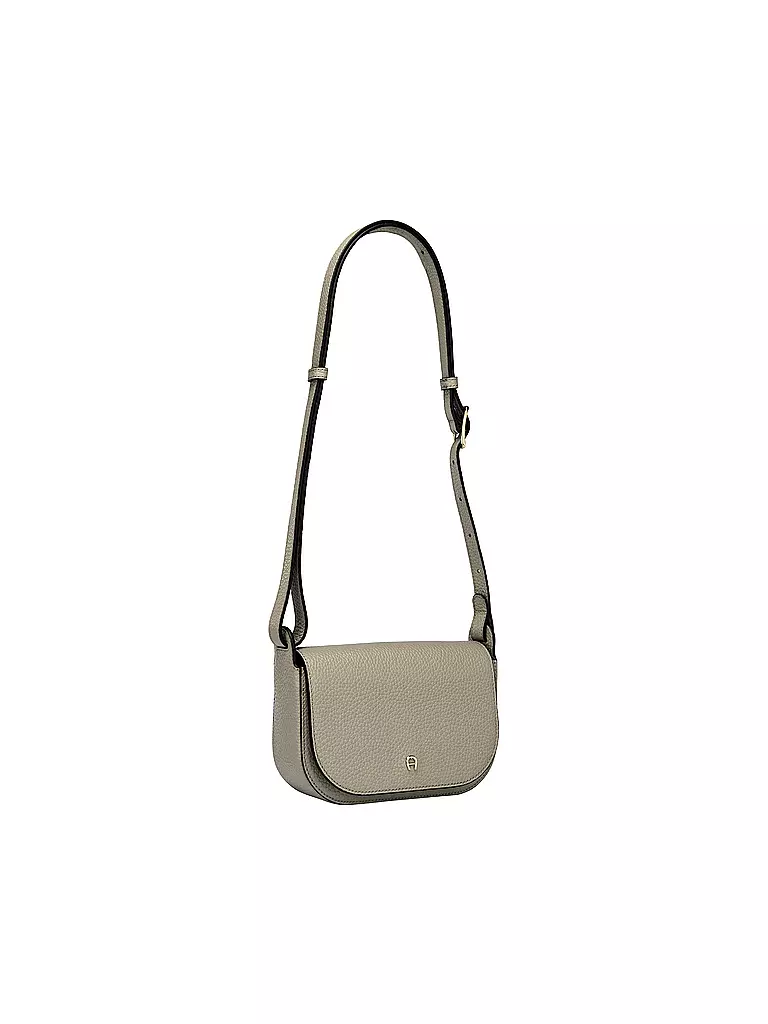 AIGNER | Ledertasche - Umhängetasche PURA Small | beige