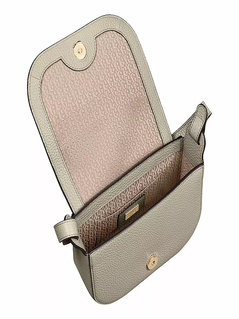 AIGNER | Ledertasche - Umhängetasche PURA Small | beige