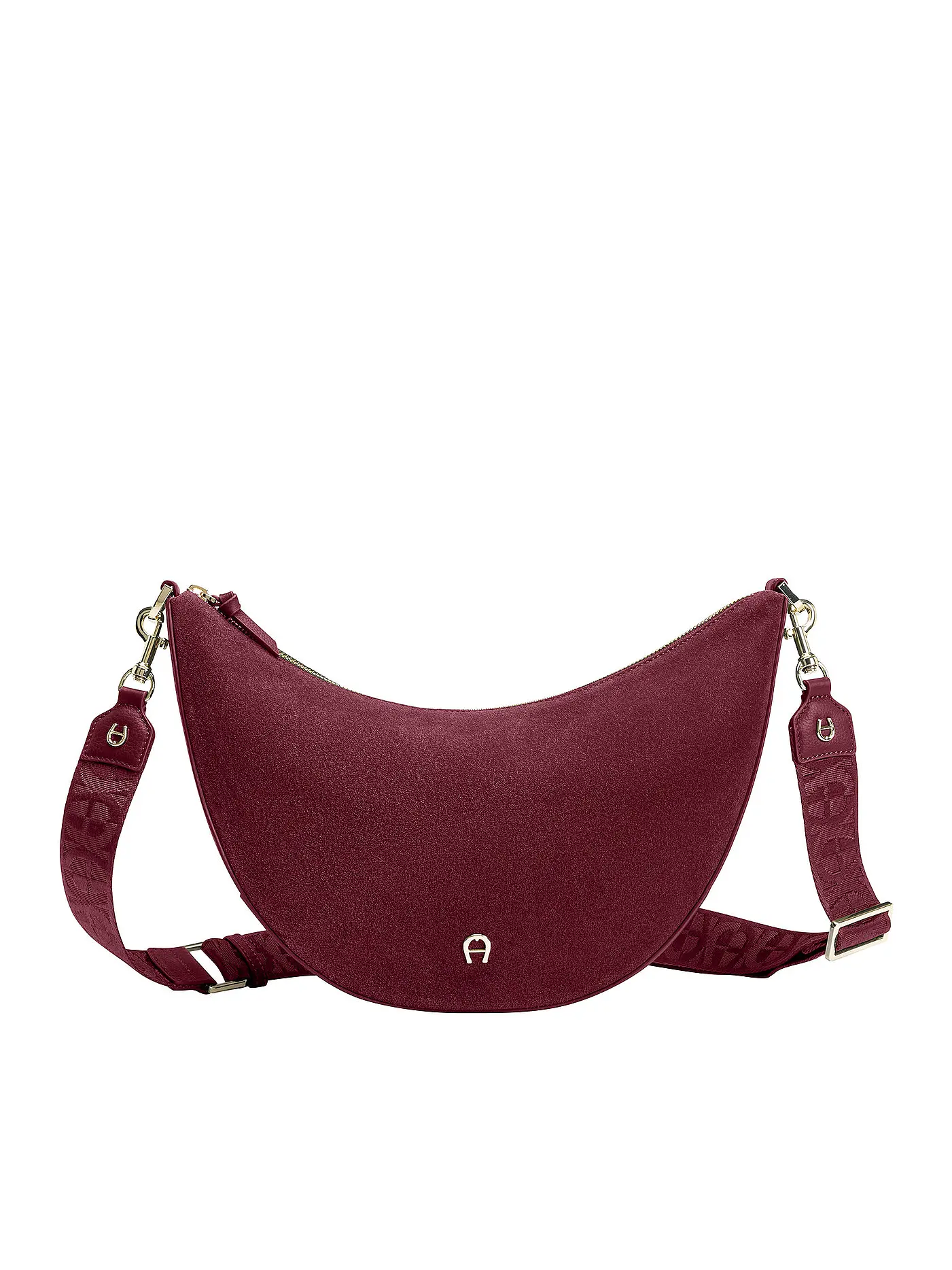 AIGNER | Ledertasche - Umhängetasche ZITA Medium | dunkelrot