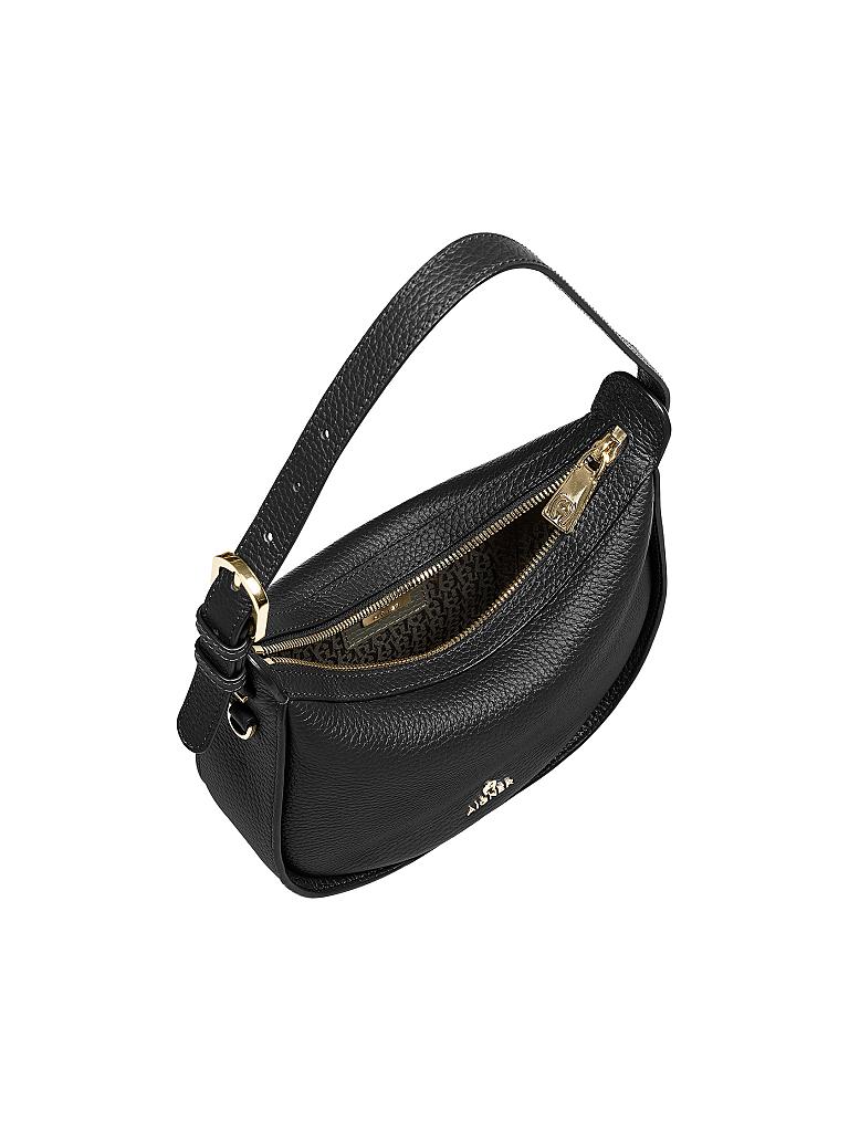 AIGNER | Ledertasche Umhängetasche Ivy S | schwarz