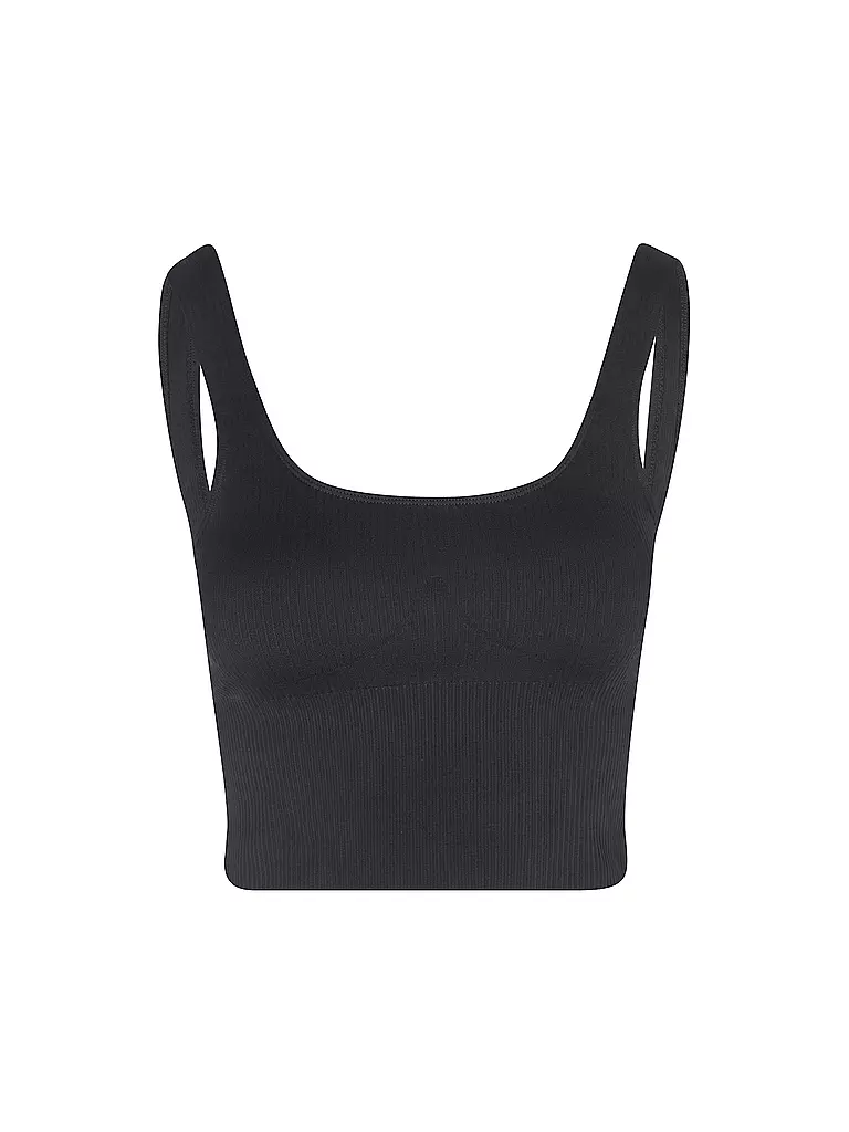 AIM'N | Top - Bralette Cropped Fit | schwarz