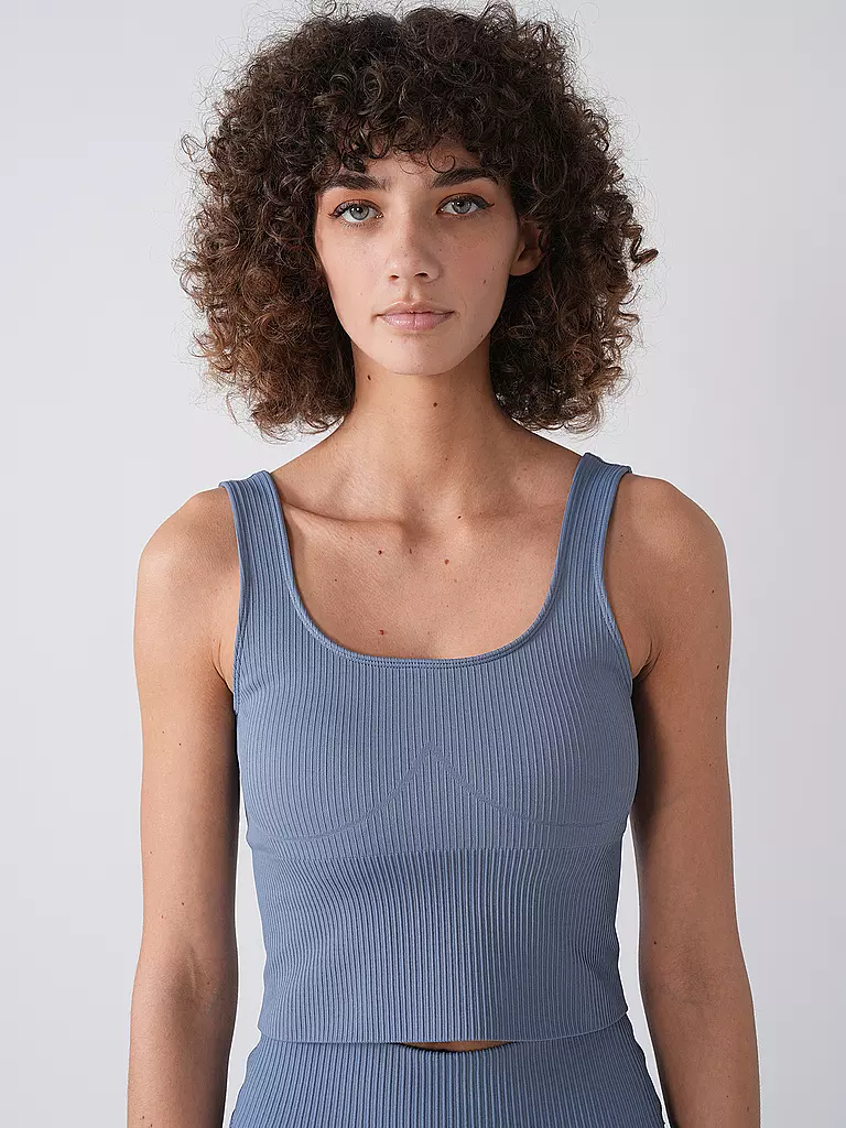 AIM'N | Top - Bralette Cropped Fit | dunkelblau