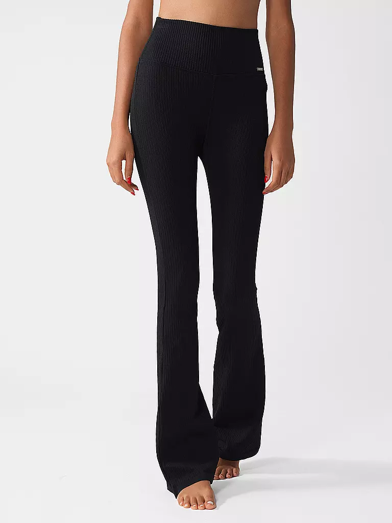 AIMN | Leggings Flared Fit | schwarz