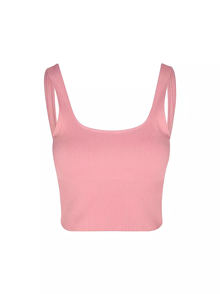 AIMN | Top - Bralette Cropped Fit | rosa