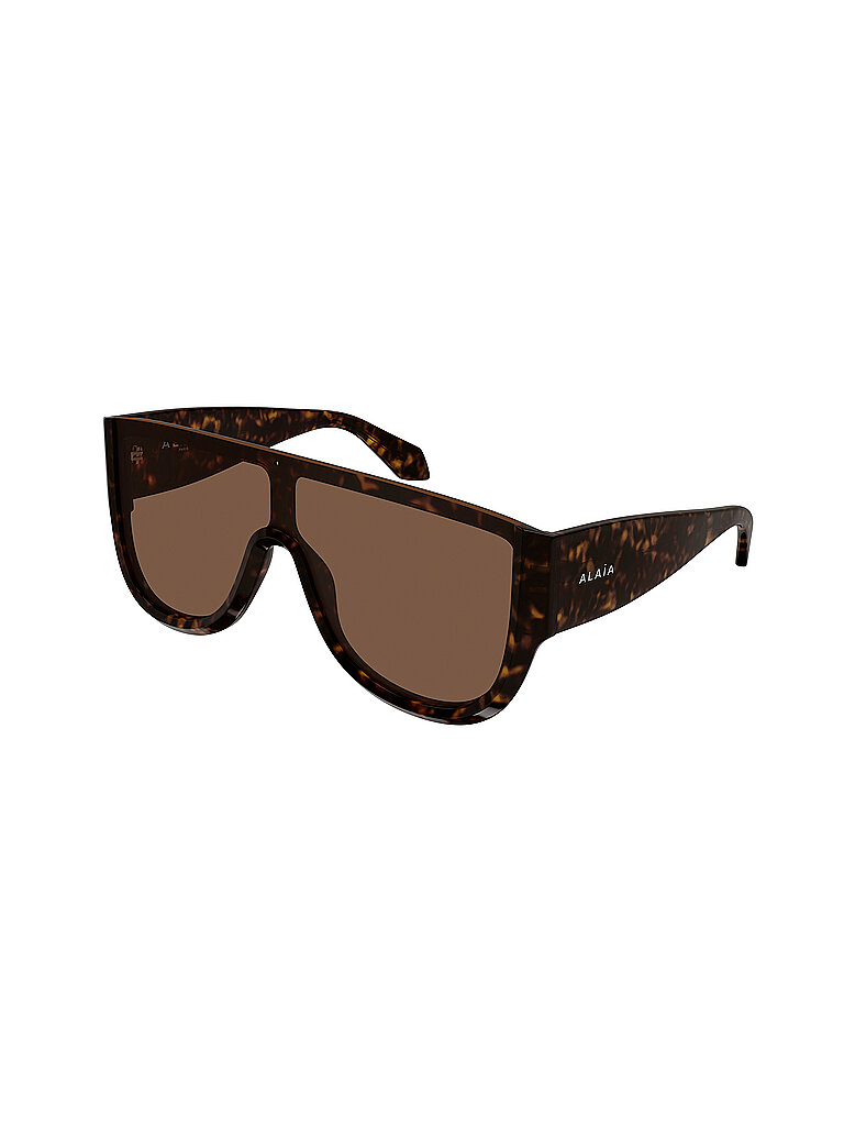 AZZEDINE ALAÏA Damen AZZEDINE ALAÏA AA0087S 002 Sonnenbrillen Acetat Havanna Braun Maske