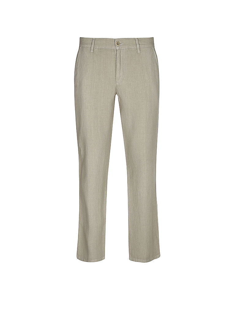 ALBERTO Leinenhose LOU-J braun | 34/L30