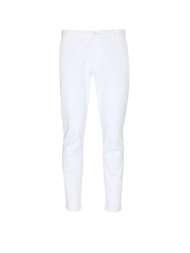 ALBERTO Chino Slim Fit ROB LIGHT SUPERSTRETCH weiss | 36/L32
