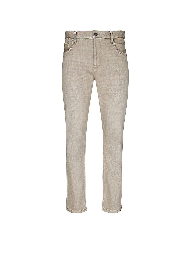ALBERTO Jeans Straight Fit BILL beige | 31/L30