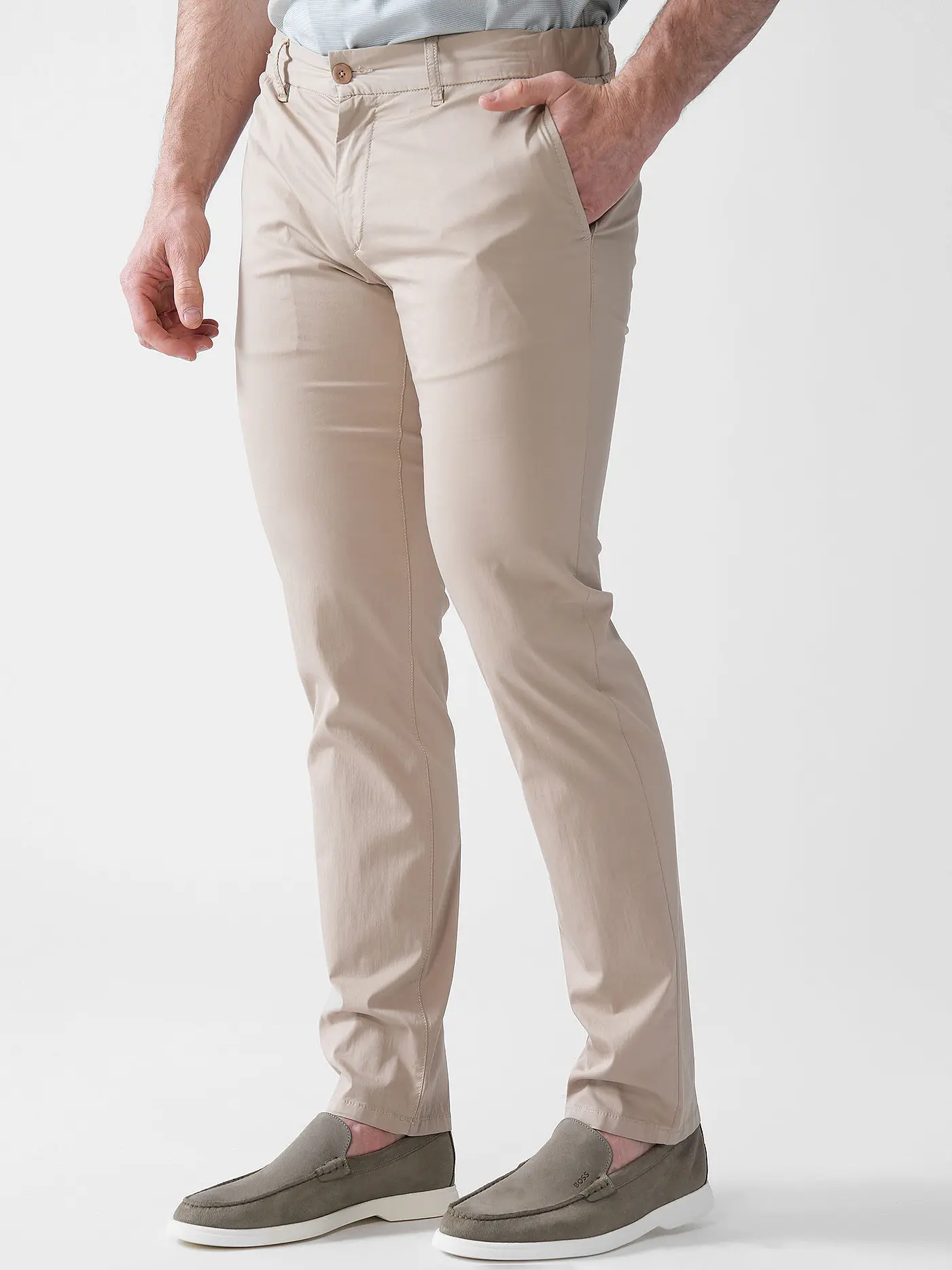 ALBERTO | Chino LOU-JGU-LIGHT | beige