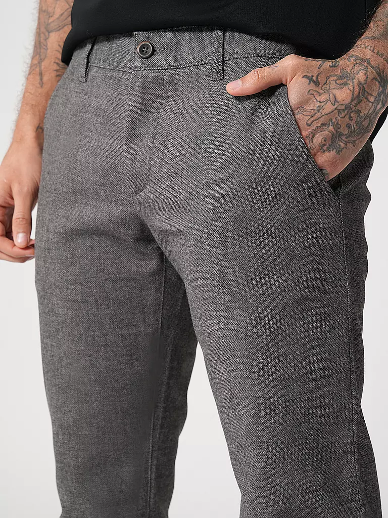 ALBERTO | Chino Slim Fit Lou-J | grau