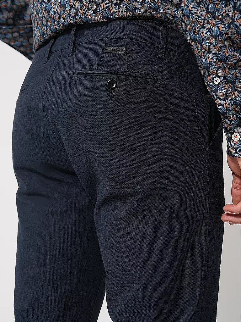 ALBERTO | Chino Slim Fit Lou-RETRO | dunkelblau