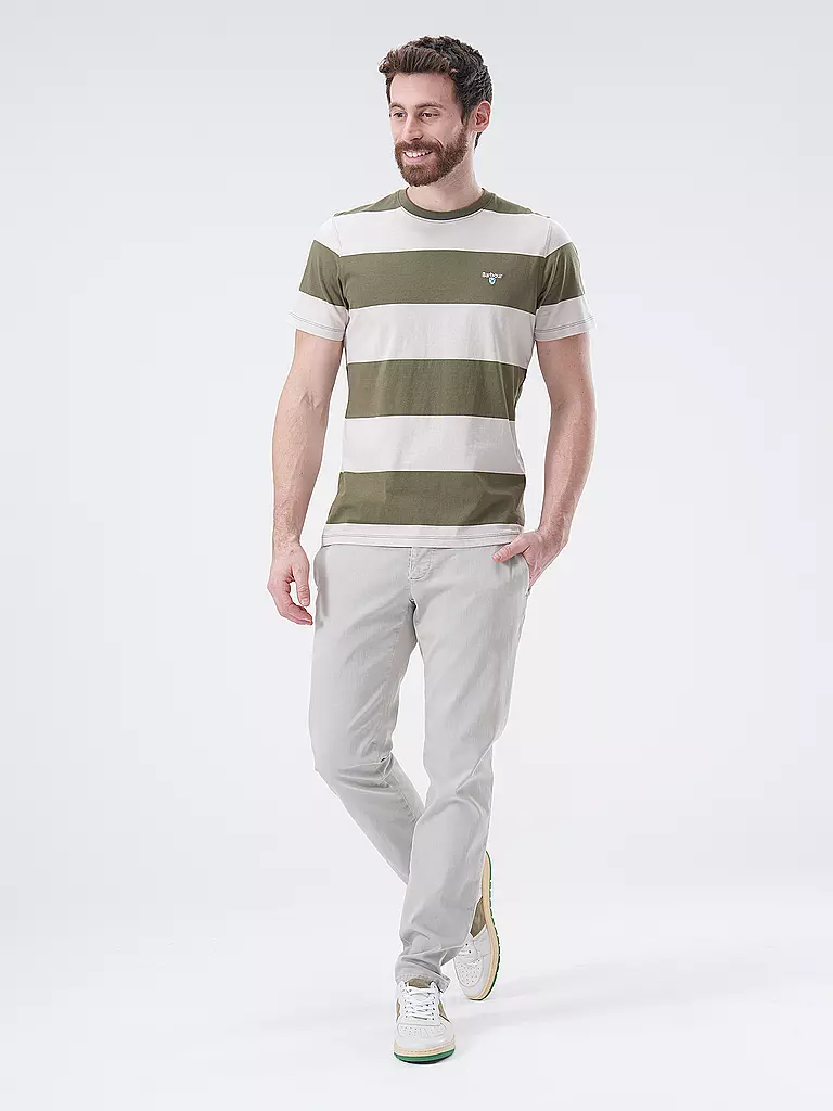 ALBERTO | Chino Slim Fit ROB LIGHT SUPERSTRETCH | hellgrau