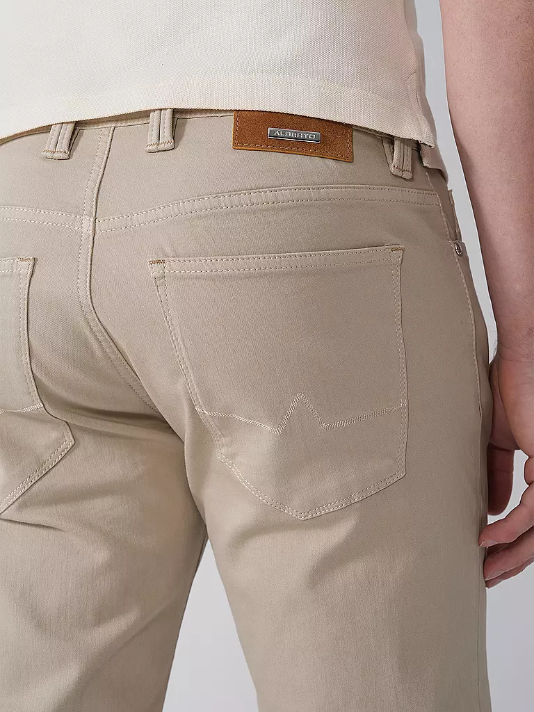 ALBERTO | Jeans Regular Fit PIPE | hellgrau