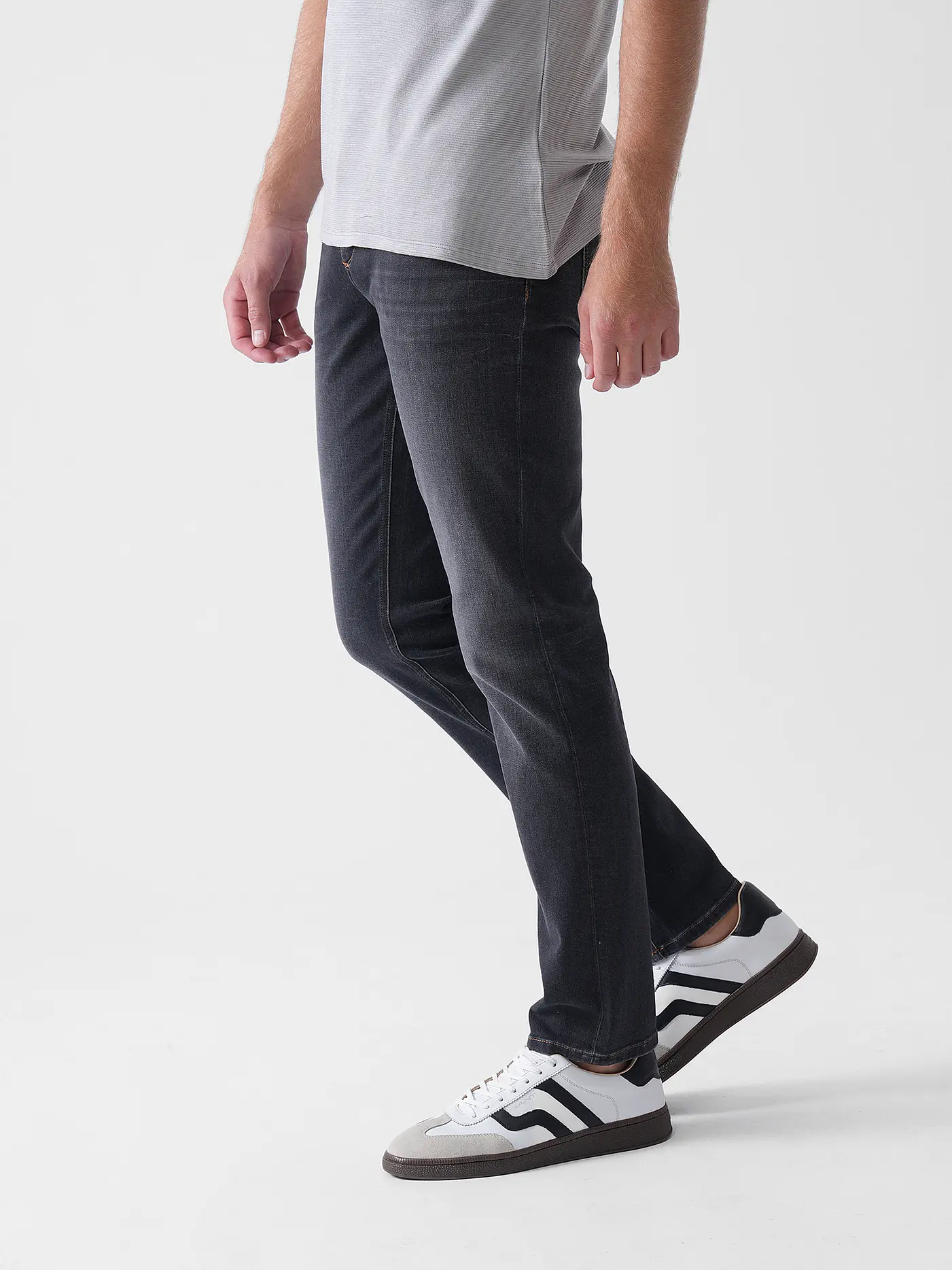 ALBERTO | Jeans Straight Fit PIPE | grau