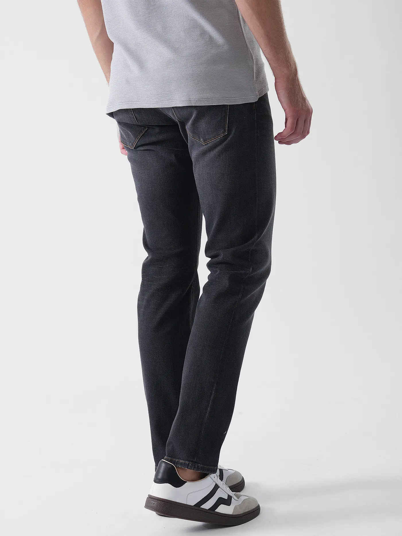 ALBERTO | Jeans Straight Fit PIPE | grau