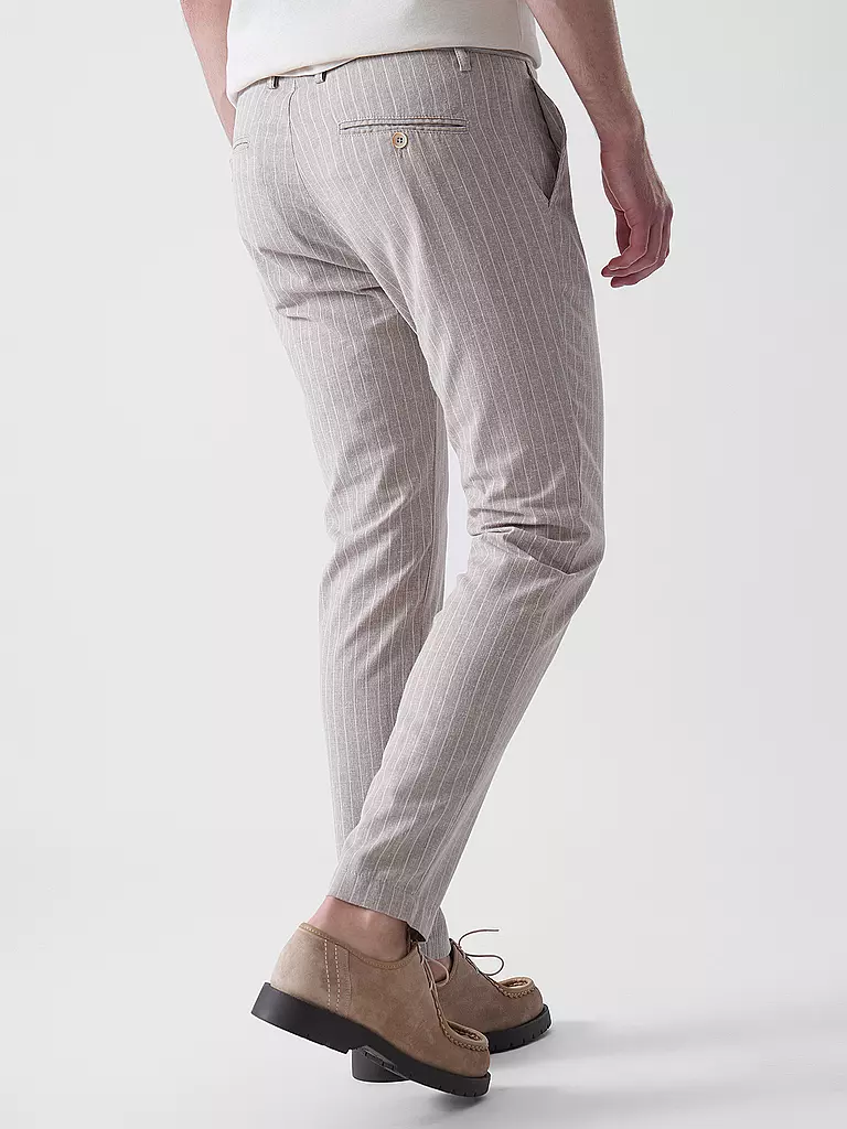 ALBERTO | Leinenhose JUMP | grau