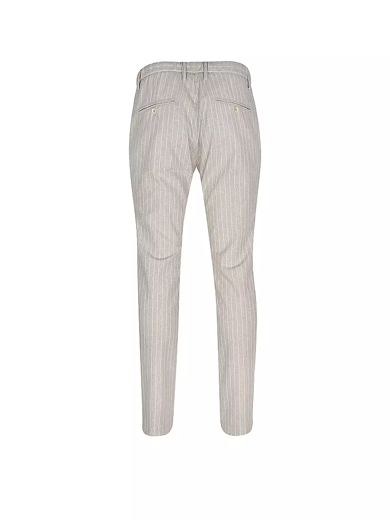 ALBERTO | Leinenhose JUMP | grau