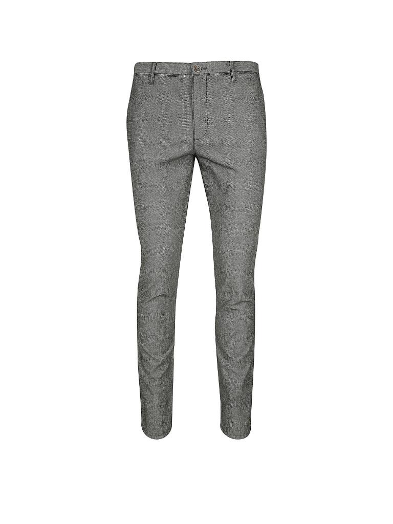 ALBERTO | Leinenhose Slim Fit "Rob" | grau