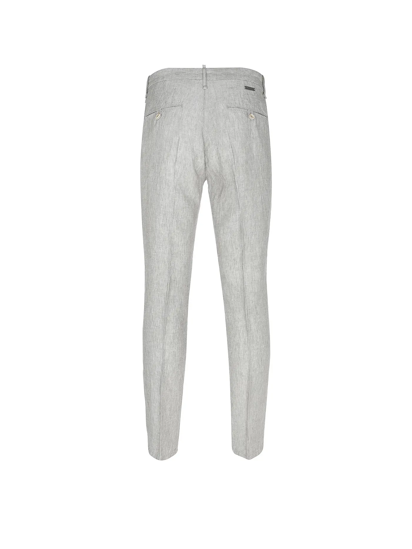 ALBERTO | Leinenhose STEVE  | grau