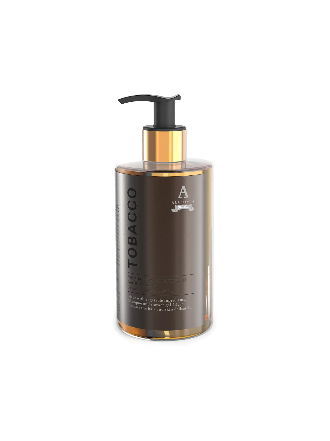 ALCHIMIA SOAP | Duschgel SANDAL 350ml Sandelholz  | braun