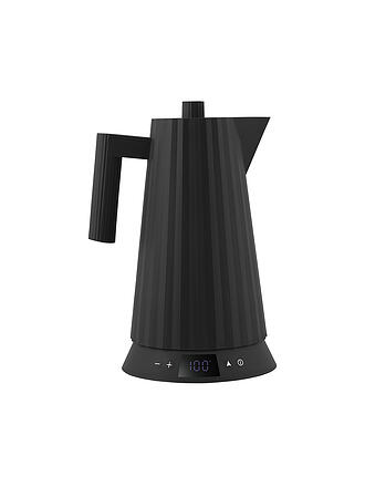 ALESSI | Wasserkocher 1,7l Plissee Th. Harz / Schwarz