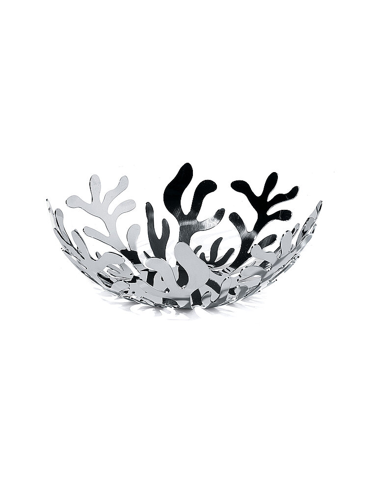 Alessi ESI01/21 Mediterraneo Obstschale aus Edelstahl