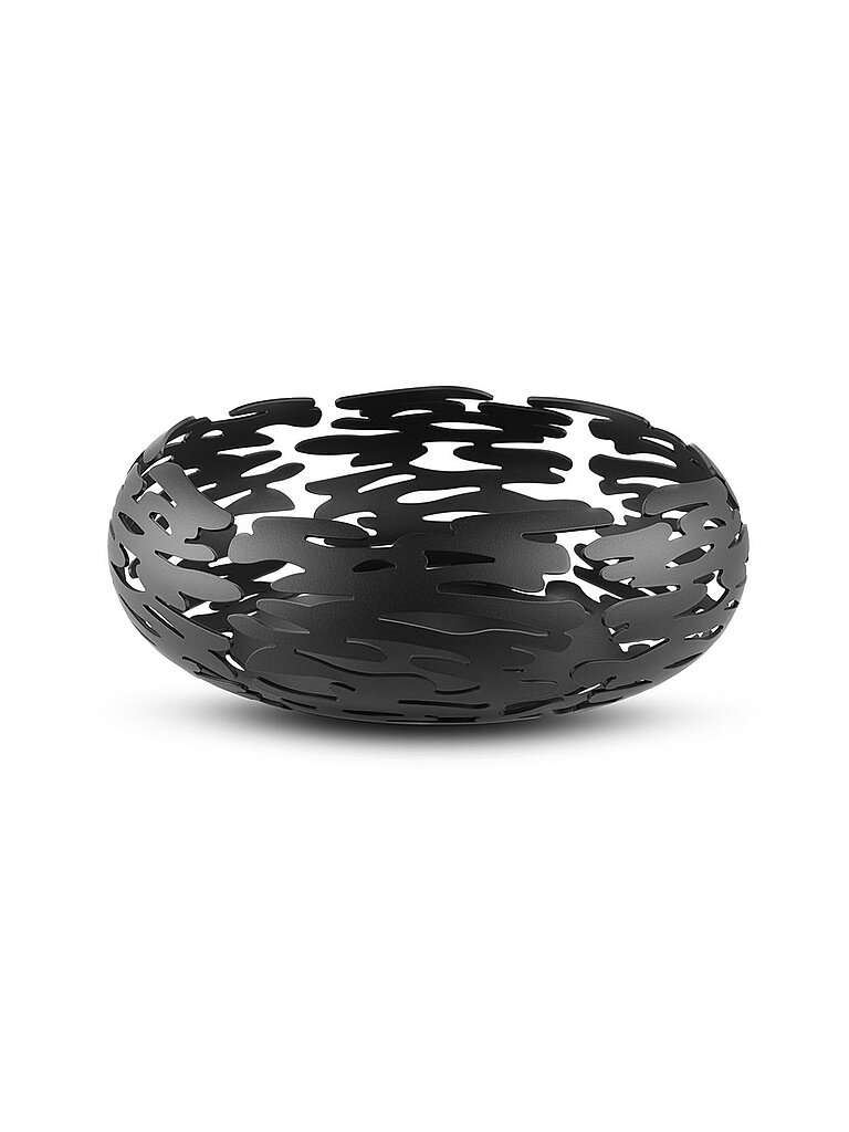 ALESSI Schale rund Barknest 21cm schwarz