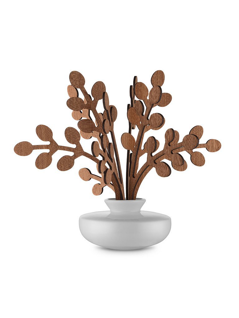 ALESSI Duft- Blattdiffusor Brrr - The Five Seasons 150ml  weiß