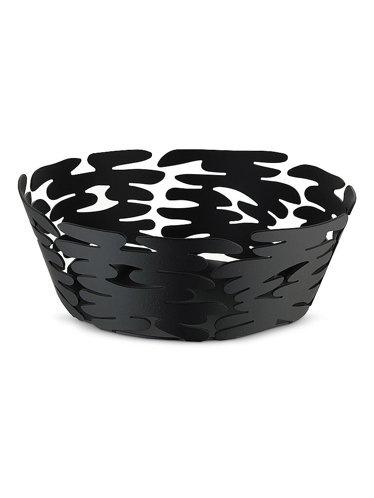 ALESSI Schale rund Barket 18cm schwarz