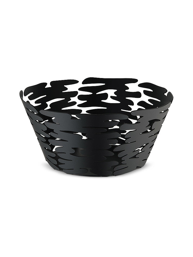 ALESSI Schale rund Barket 21cm schwarz