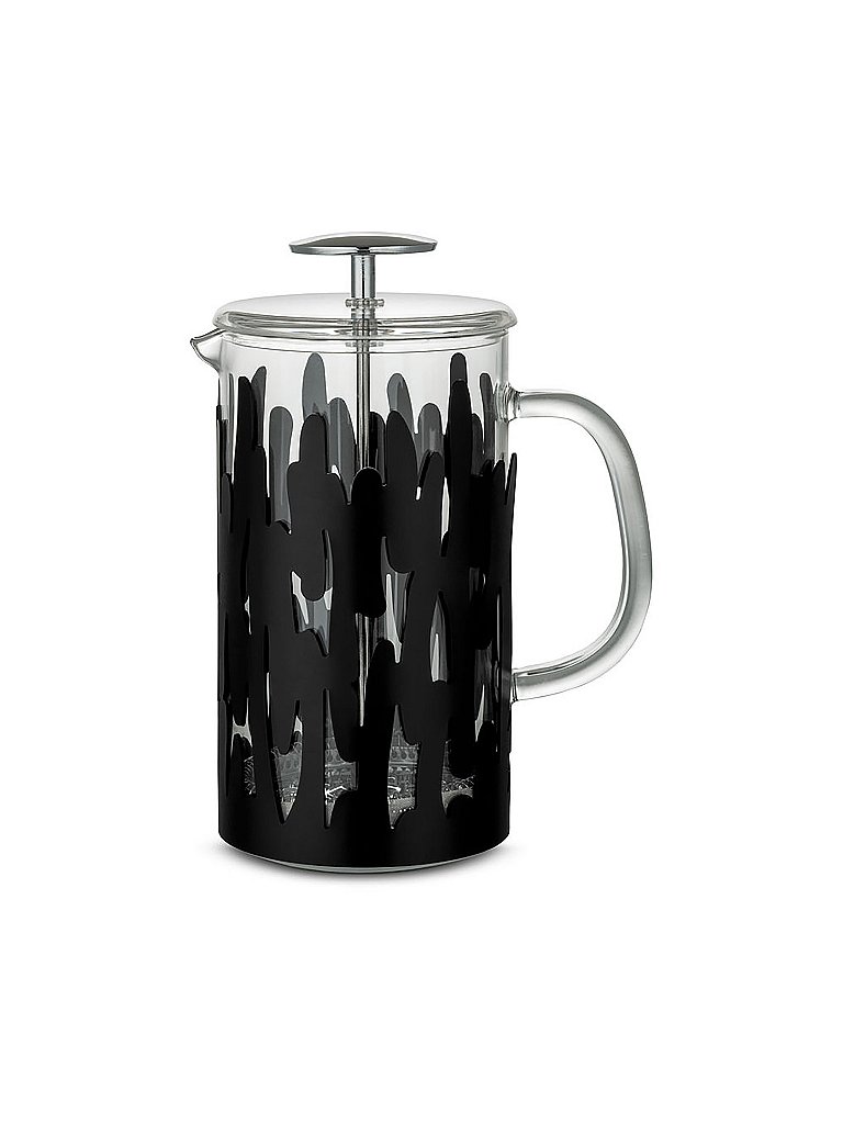 ALESSI Barkoffee 8 Tassen schwarz