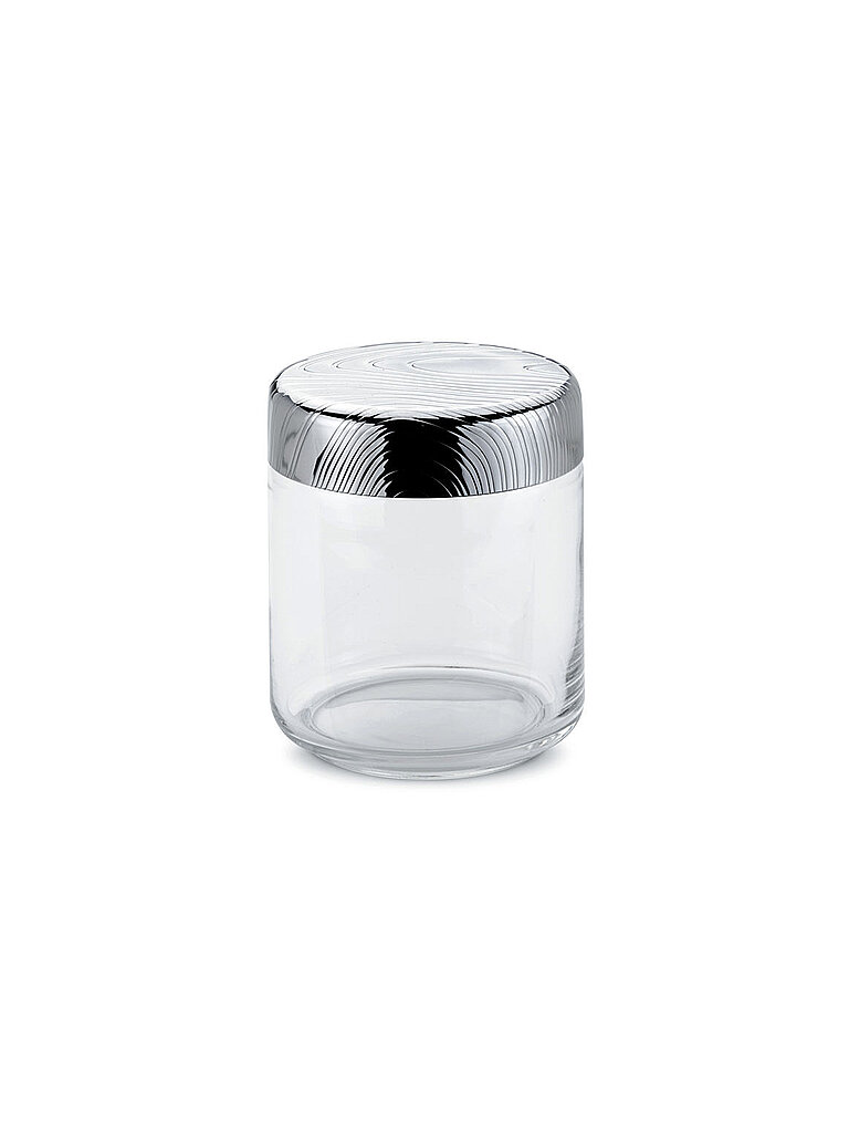 ALESSI Vorratsdose Veneer 0,75l Glas/Edelstahl